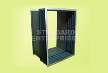 Rectangular Pvc Coated Fabric Bellows